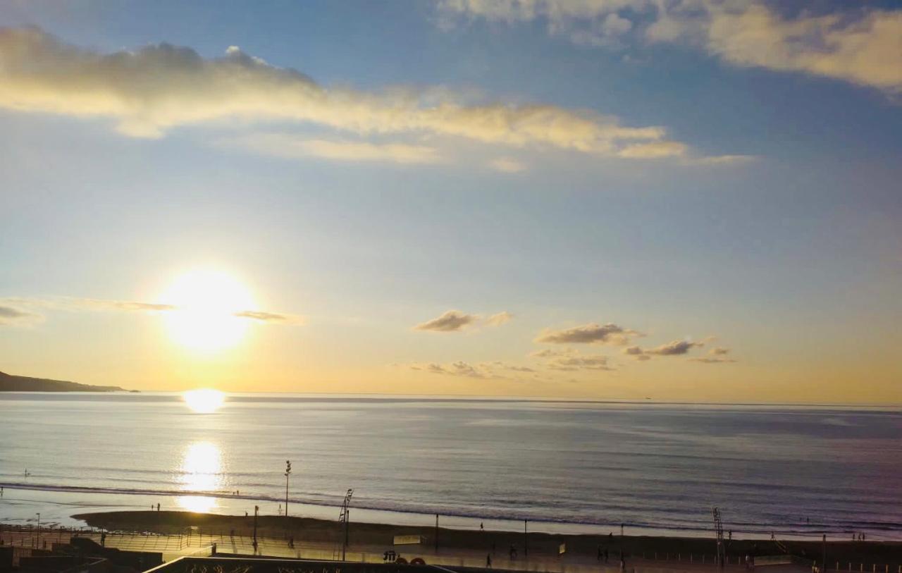 Vistas Mar Playa Las Canteras Primera Linea Wifi Las Palmas de Gran Canaria Kültér fotó