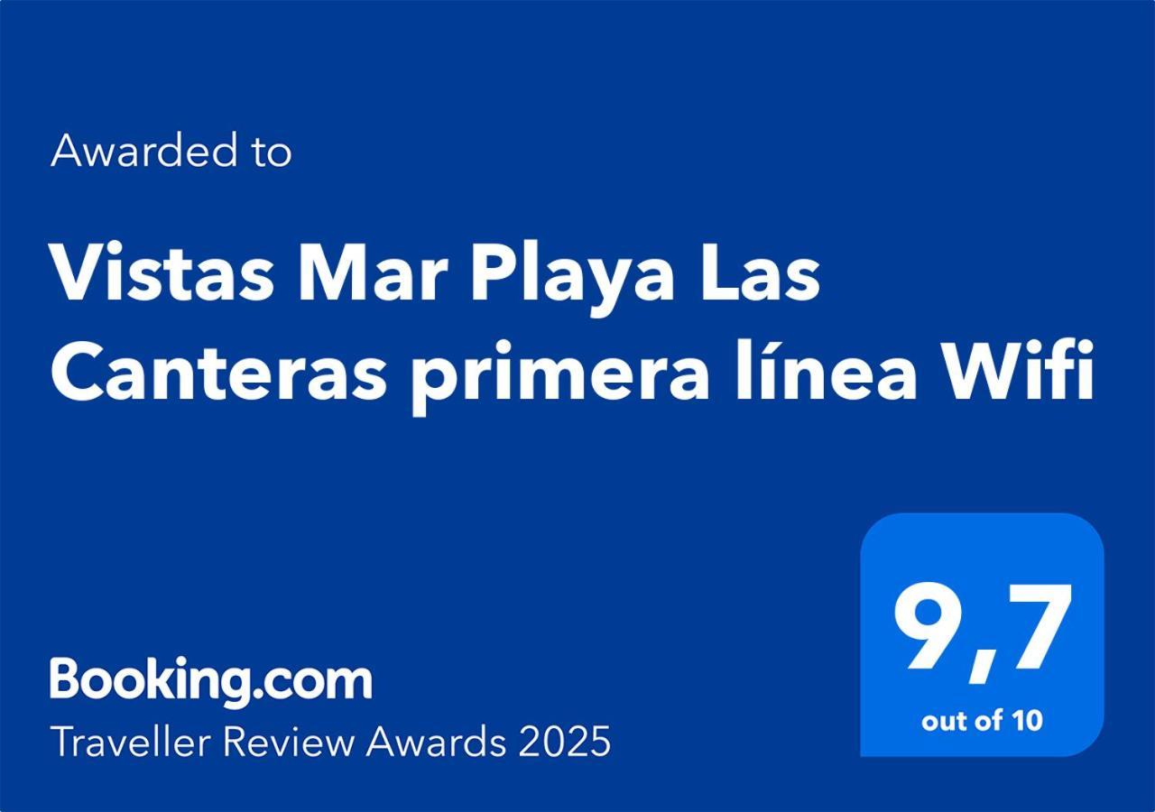 Vistas Mar Playa Las Canteras Primera Linea Wifi Las Palmas de Gran Canaria Kültér fotó